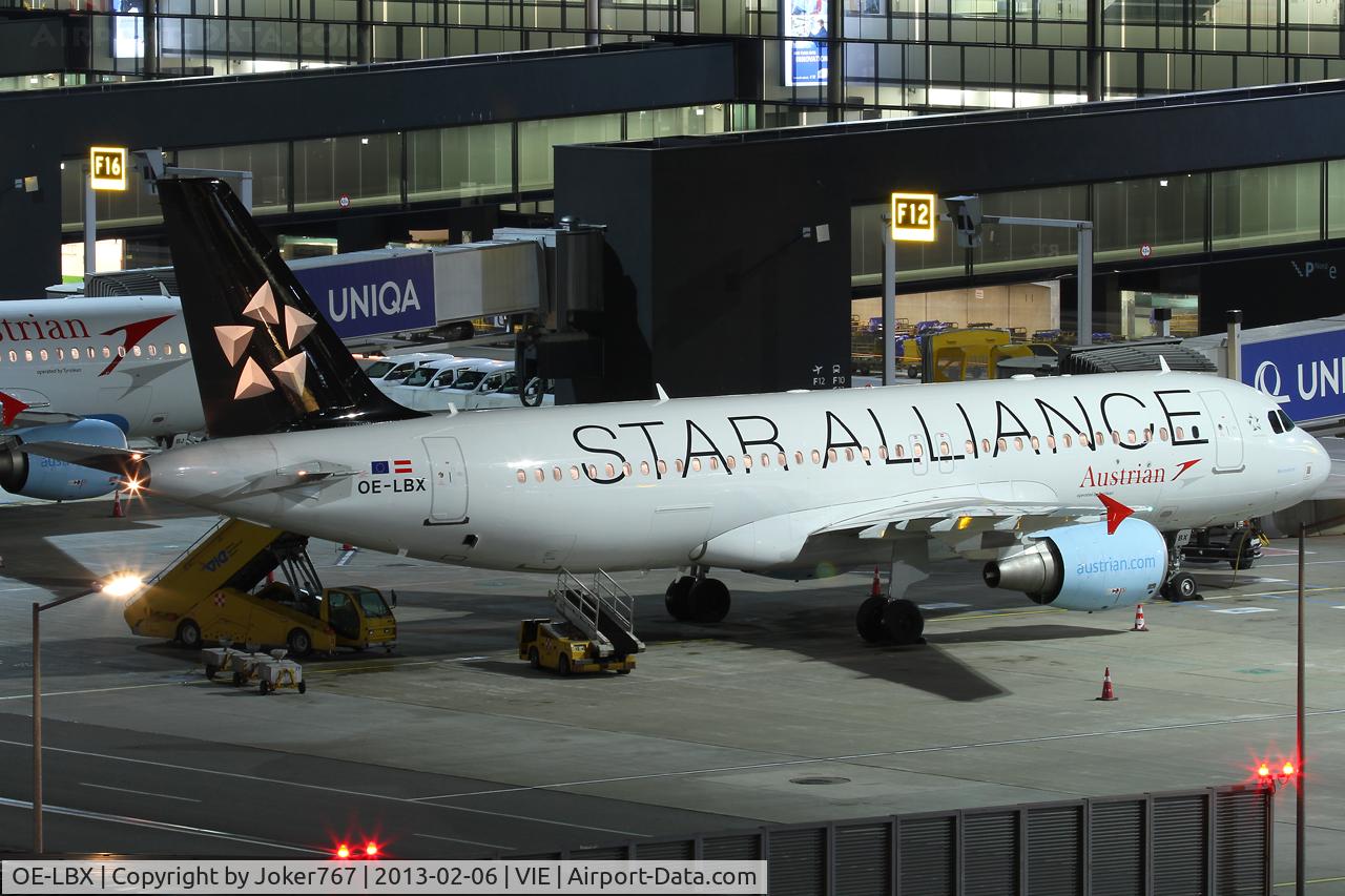OE-LBX, 2002 Airbus A320-214 C/N 1735, Austrian Airlines