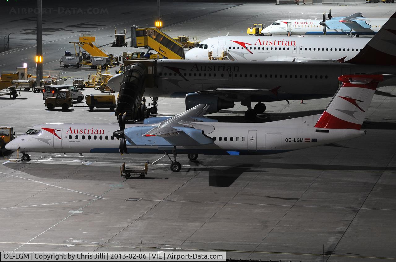 OE-LGM, 2010 De Havilland Canada DHC-8-402Q Dash 8 C/N 4319, Austrian Airlines