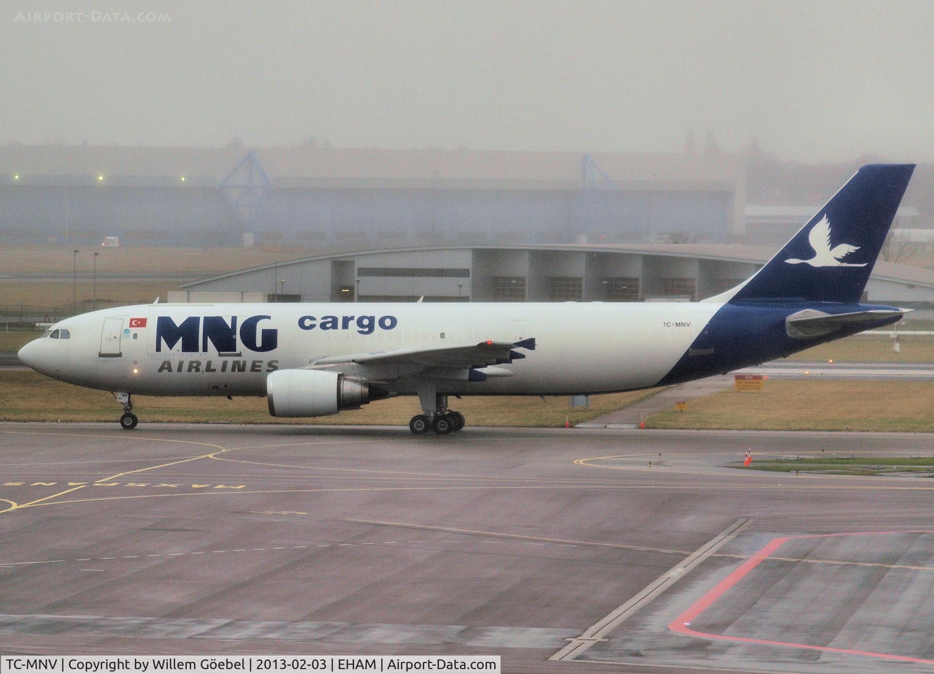 TC-MNV, 1995 Airbus A300C4-605R C/N 758, Taxi to runway 24 for take off