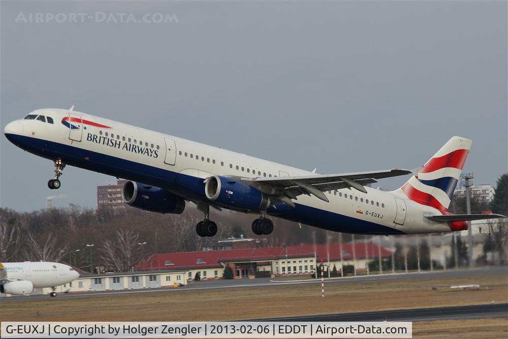 G-EUXJ, 2007 Airbus A321-231 C/N 3081, Departure to LHR.....