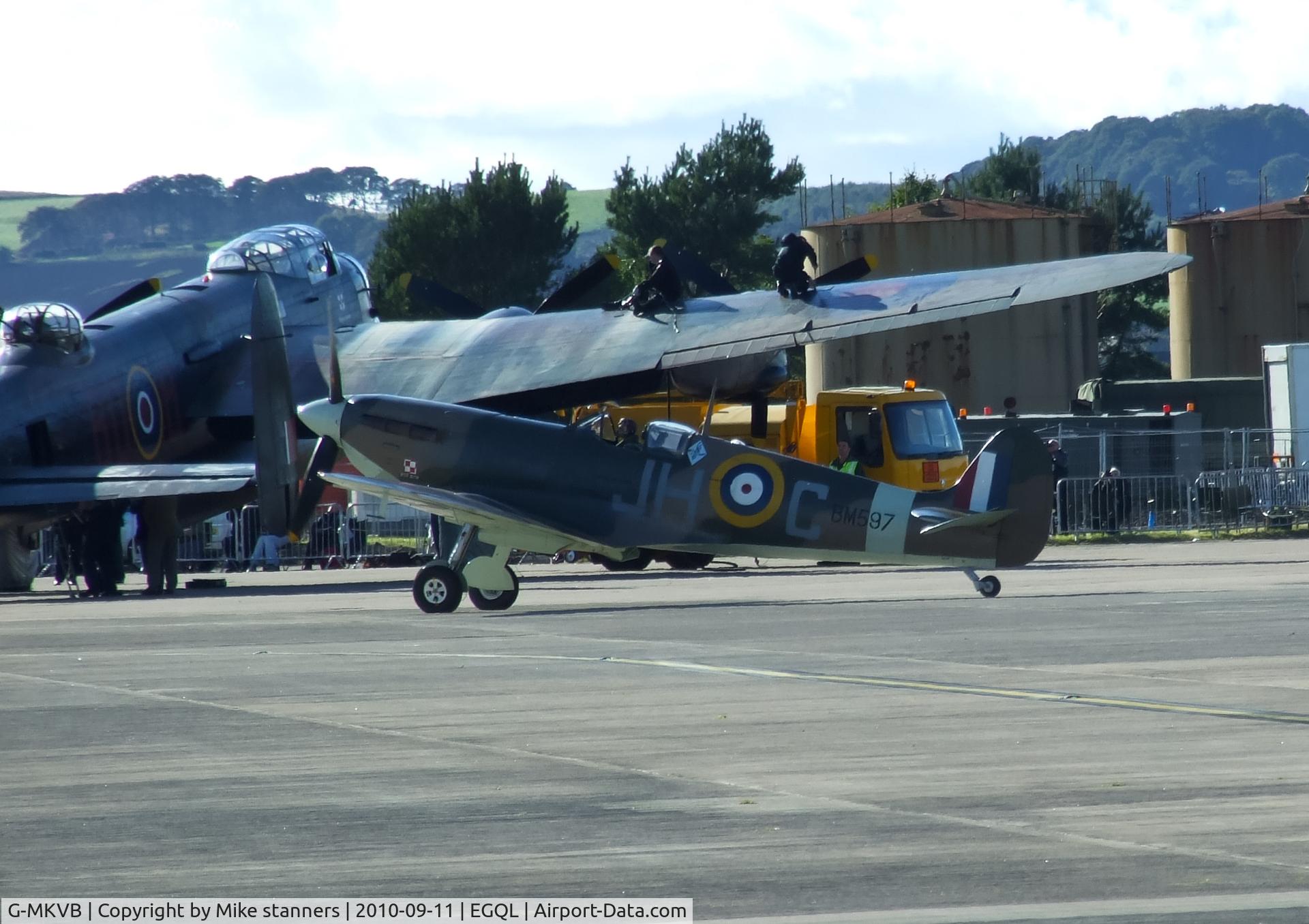 G-MKVB, 1942 Supermarine 349 Spitfire LF.Vb C/N CBAF.2461, spitfire BM597 In the markings of 317sqn