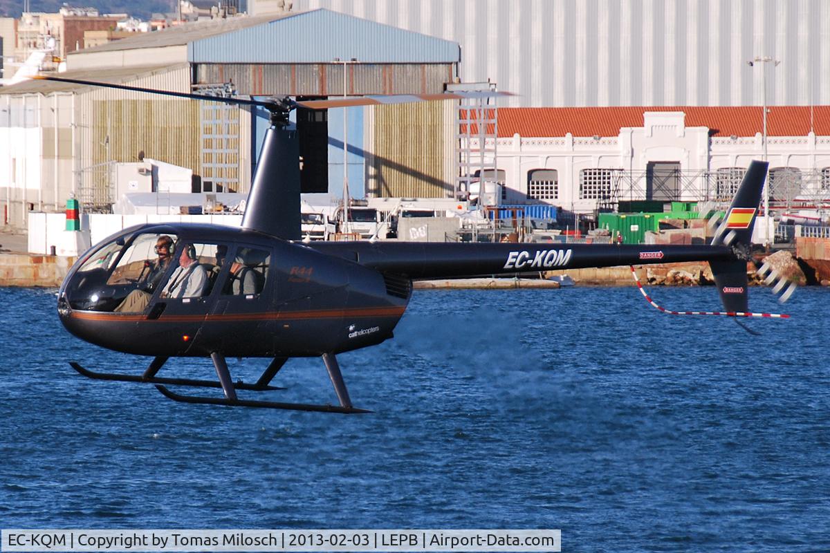 EC-KQM, Robinson R44 Raven II C/N 11995, Barcelona Heliport