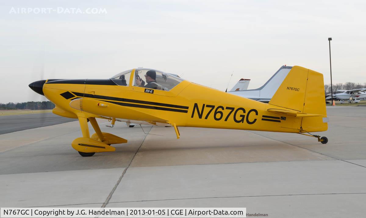 N767GC, 2002 Vans RV-6 C/N 23683, at Cambridge MD