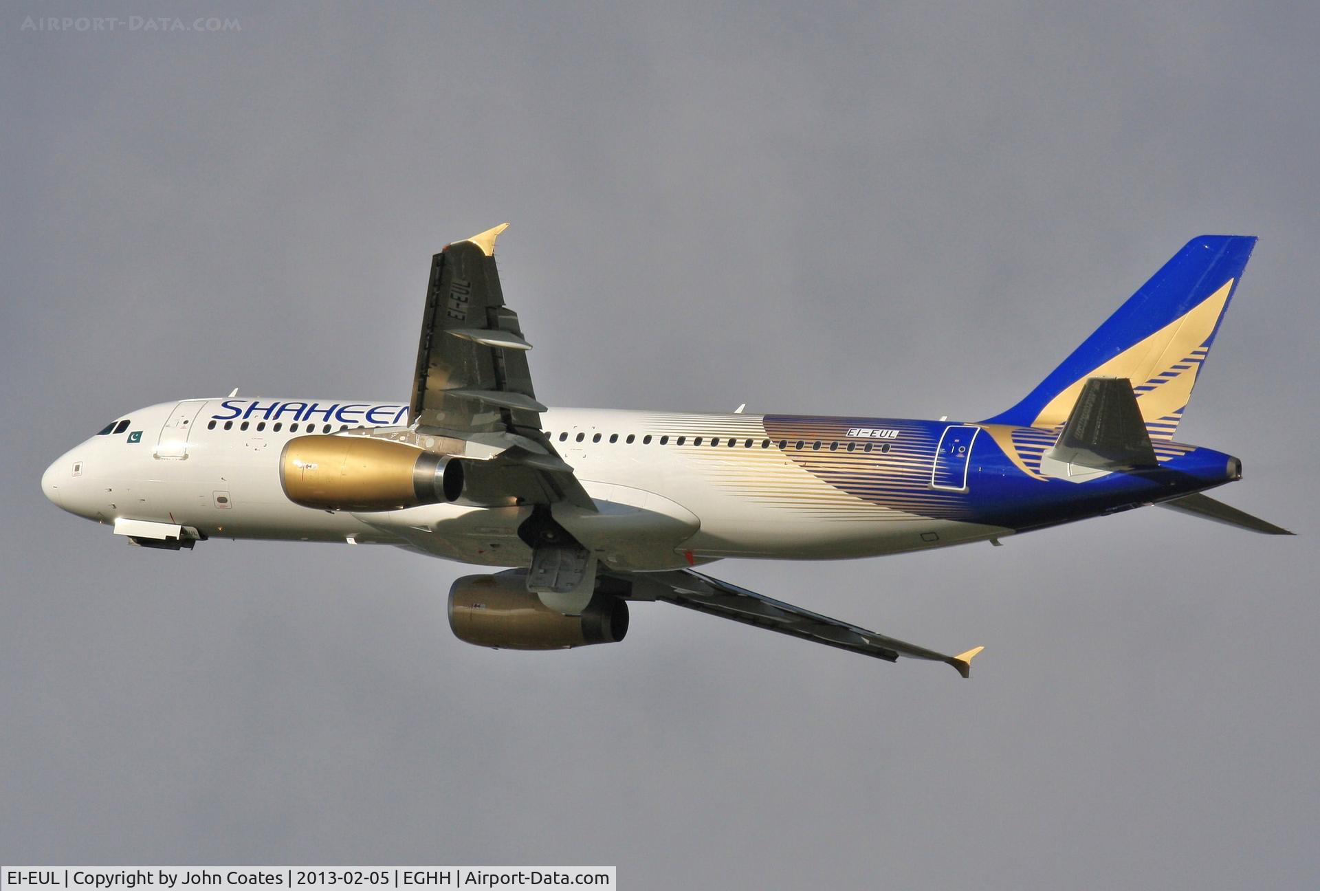 EI-EUL, 2003 Airbus A320-232 C/N 2027, Departing after respray