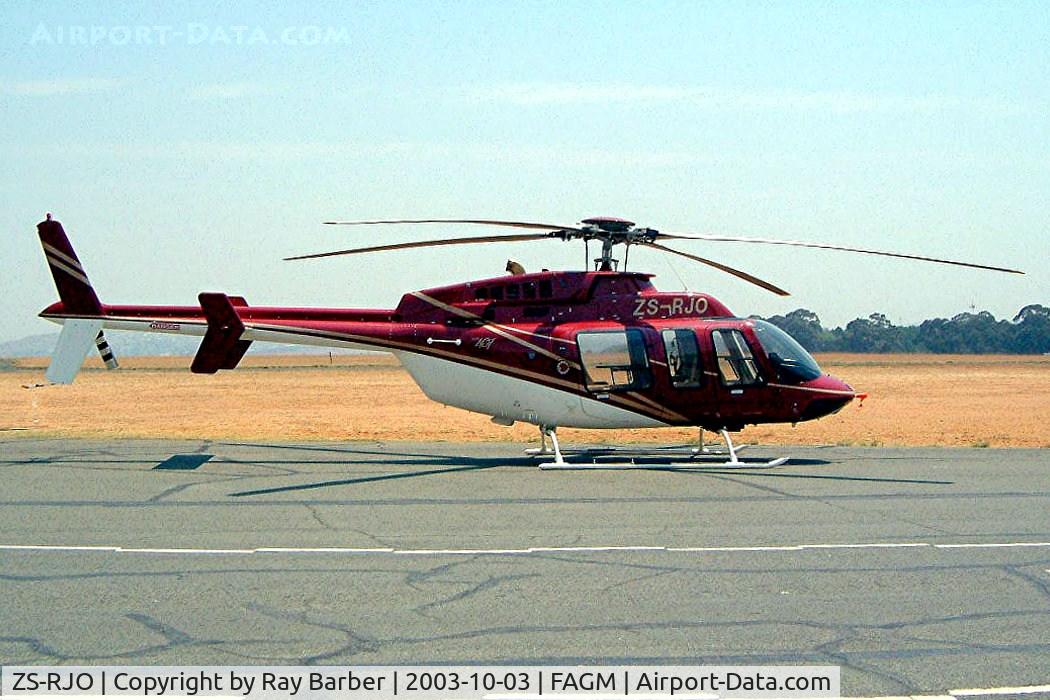 ZS-RJO, 1997 Bell 407 C/N 53206, Bell 407 [53206] Rand~ZS 07/10/2003