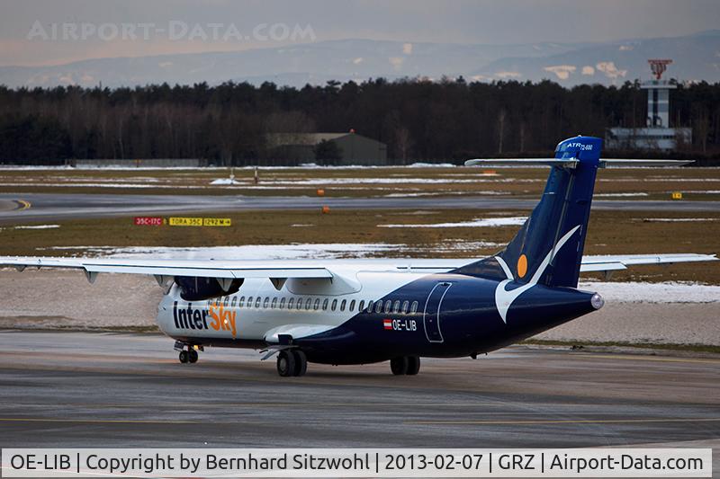 OE-LIB, 2012 ATR N700SV C/N 1038, Intersky Graz-Zürich