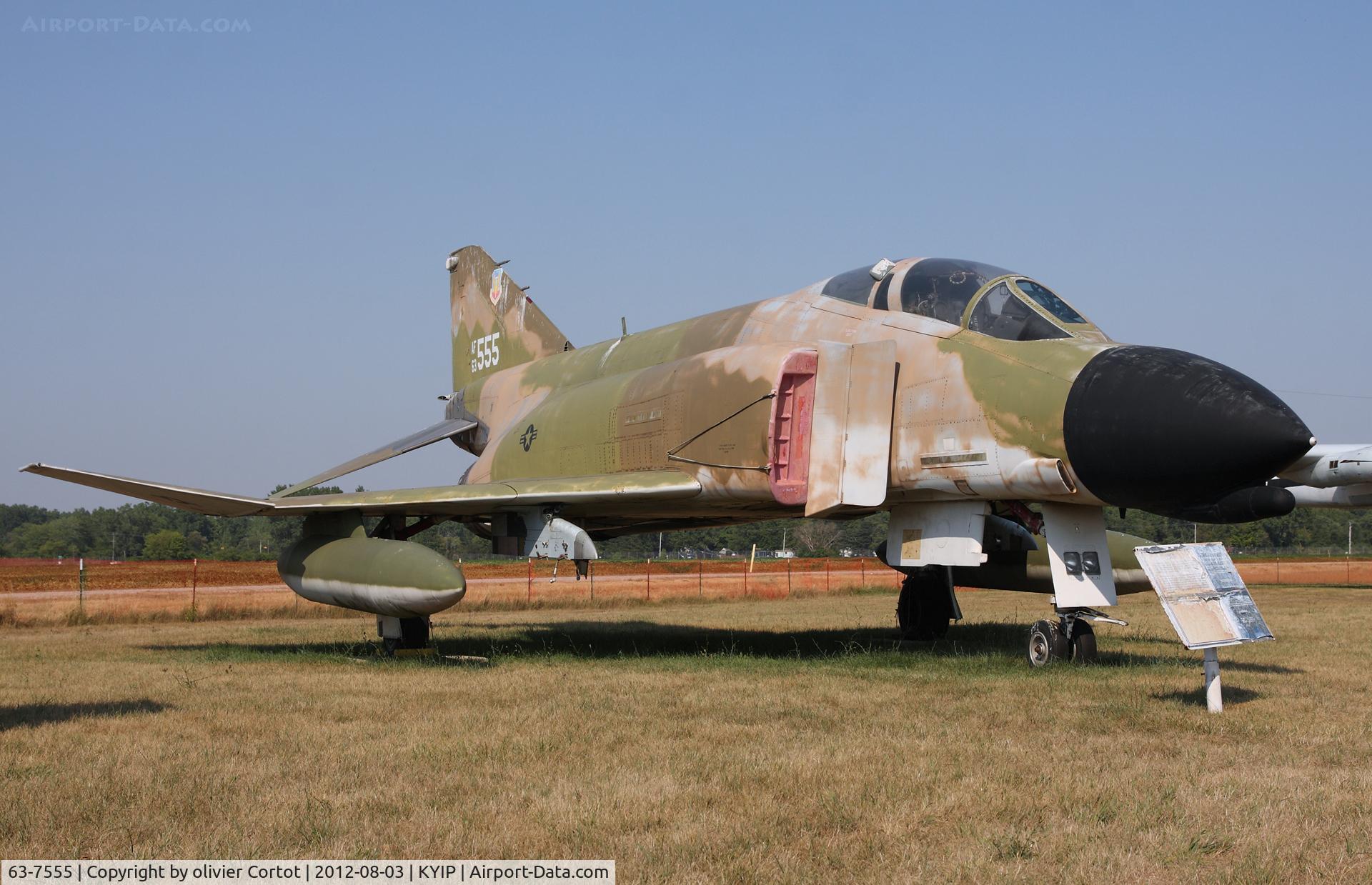 63-7555, 1964 McDonnell F-4C-24-MC Phantom II C/N 592, Always a pleasure to find a Phantom !
