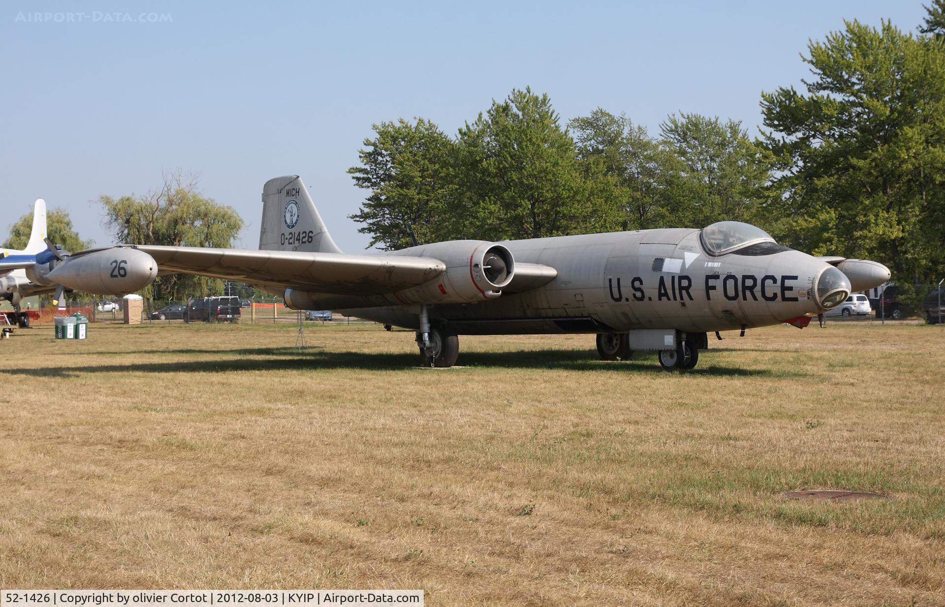 52-1426, 1952 Martin RB-57A Canberra C/N 009, A rare RB-57A