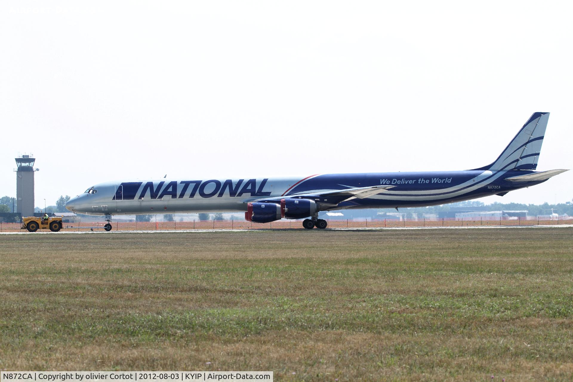 N872CA, 1969 Douglas DC-8-71F C/N 46040, the elegant DC-8