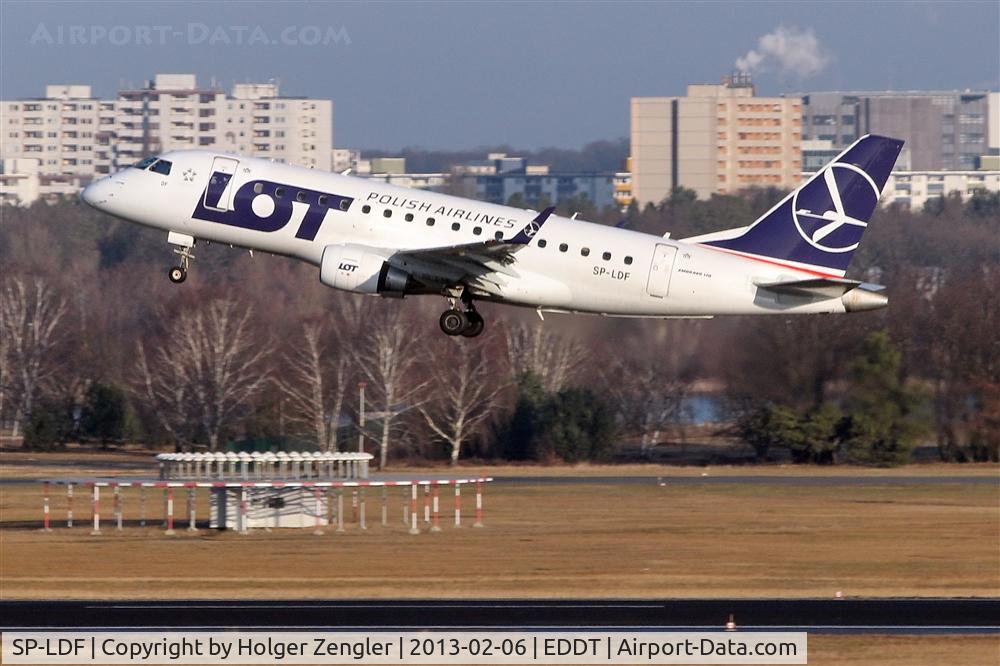 SP-LDF, 2004 Embraer 170ST (ERJ-170-100ST) C/N 17000035, Take-off with destination Warsaw.....