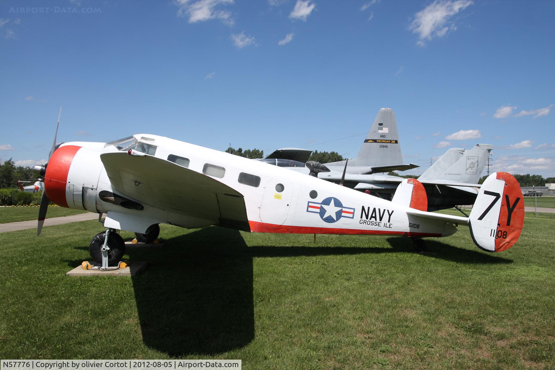 N57776, 1941 Beech C18S C/N 467, Selfridge air museum