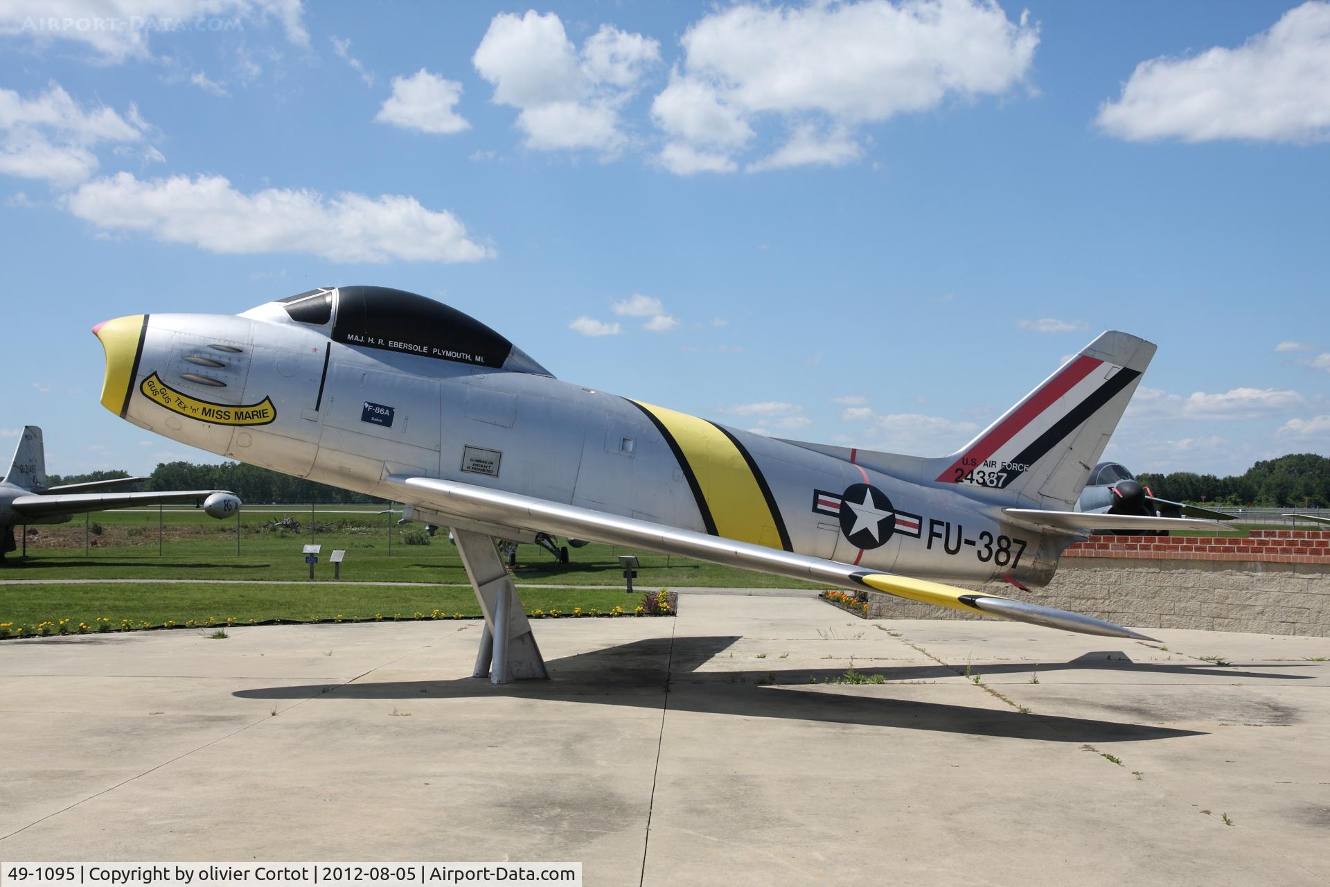 49-1095, 1949 North American F-86A Sabre C/N 161-88, the not so common A version of the Sabre