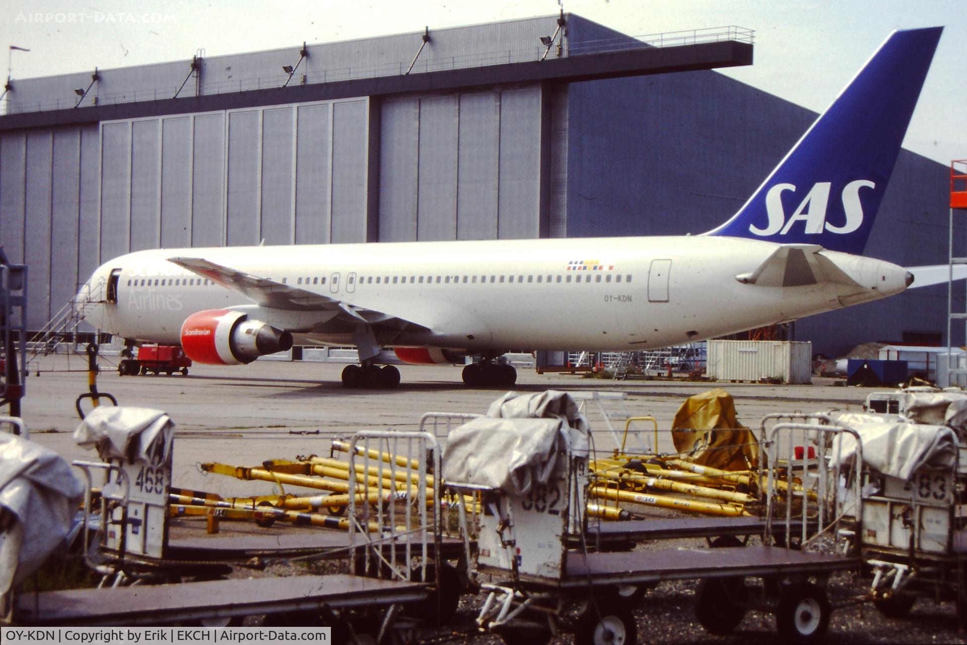 OY-KDN, 1990 Boeing 767-383/ER C/N 24848, By Erik Oxtorp