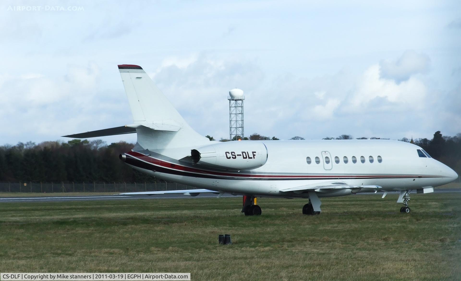 CS-DLF, 2007 Dassault Falcon 2000EX C/N 134, Netjets Falcon 2000EX Arrives at EDI