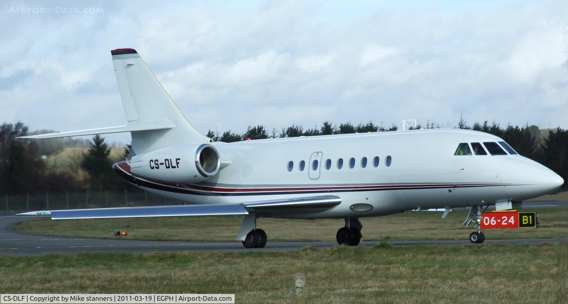 CS-DLF, 2007 Dassault Falcon 2000EX C/N 134, Netjets Falcon 2000EX Arrives at EDI