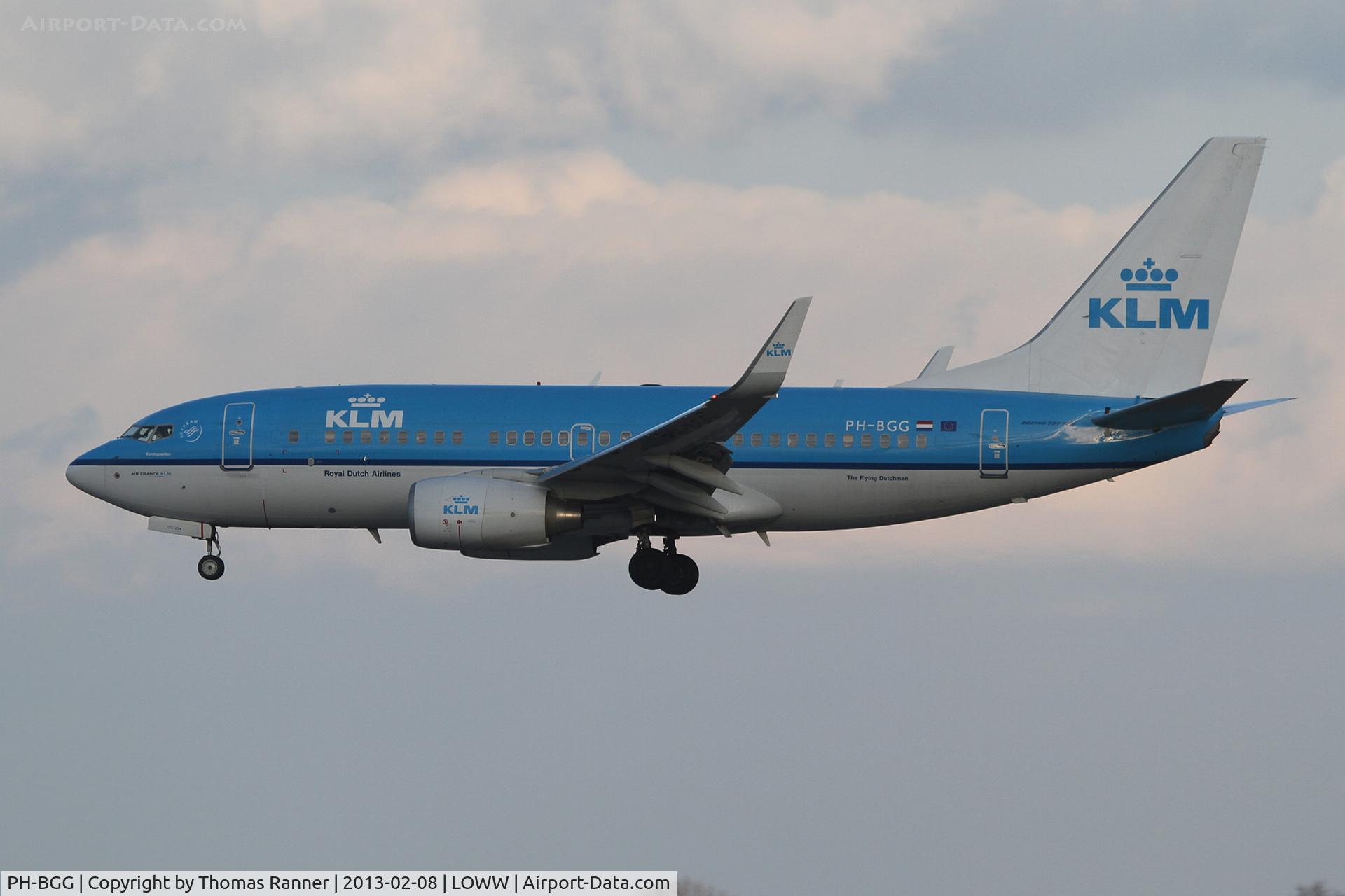 PH-BGG, 2009 Boeing 737-7K2 C/N 30367, KLM Boeing 737