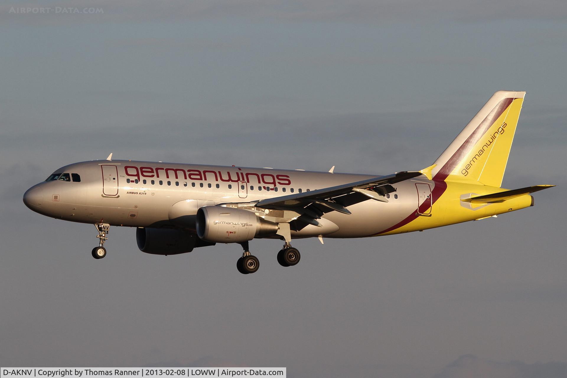 D-AKNV, 2005 Airbus A319-112 C/N 2632, Germanwings Airbus A319