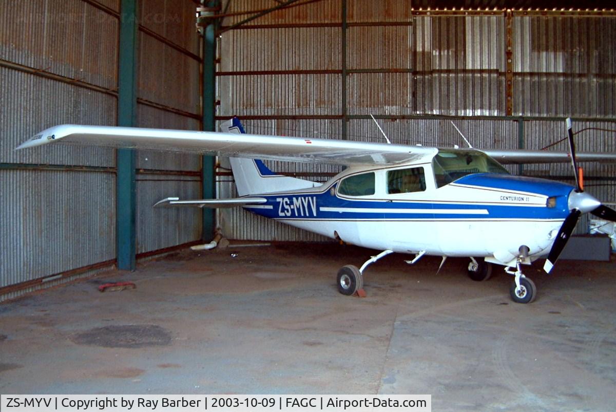 ZS-MYV, Cessna T210M Turbo Centurion C/N 21062277, Cessna 210M Centurion [210-62277] Grand Central~ZS 09/10/2003