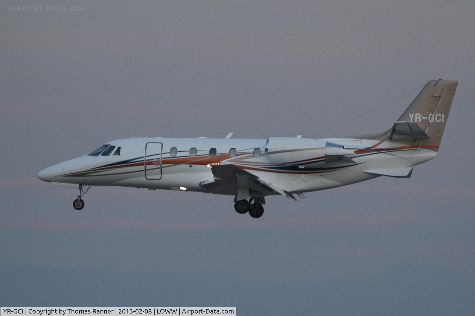 YR-GCI, 2009 Cessna 560XLS Citation Excel + C/N 560-6033, Cessna 560XLS