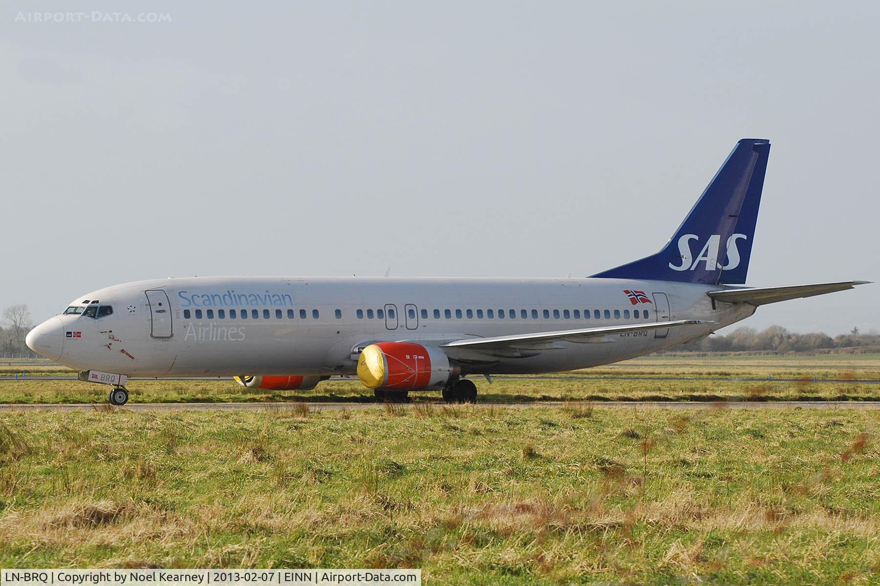 LN-BRQ, 1991 Boeing 737-405 C/N 25348, In long term storage.