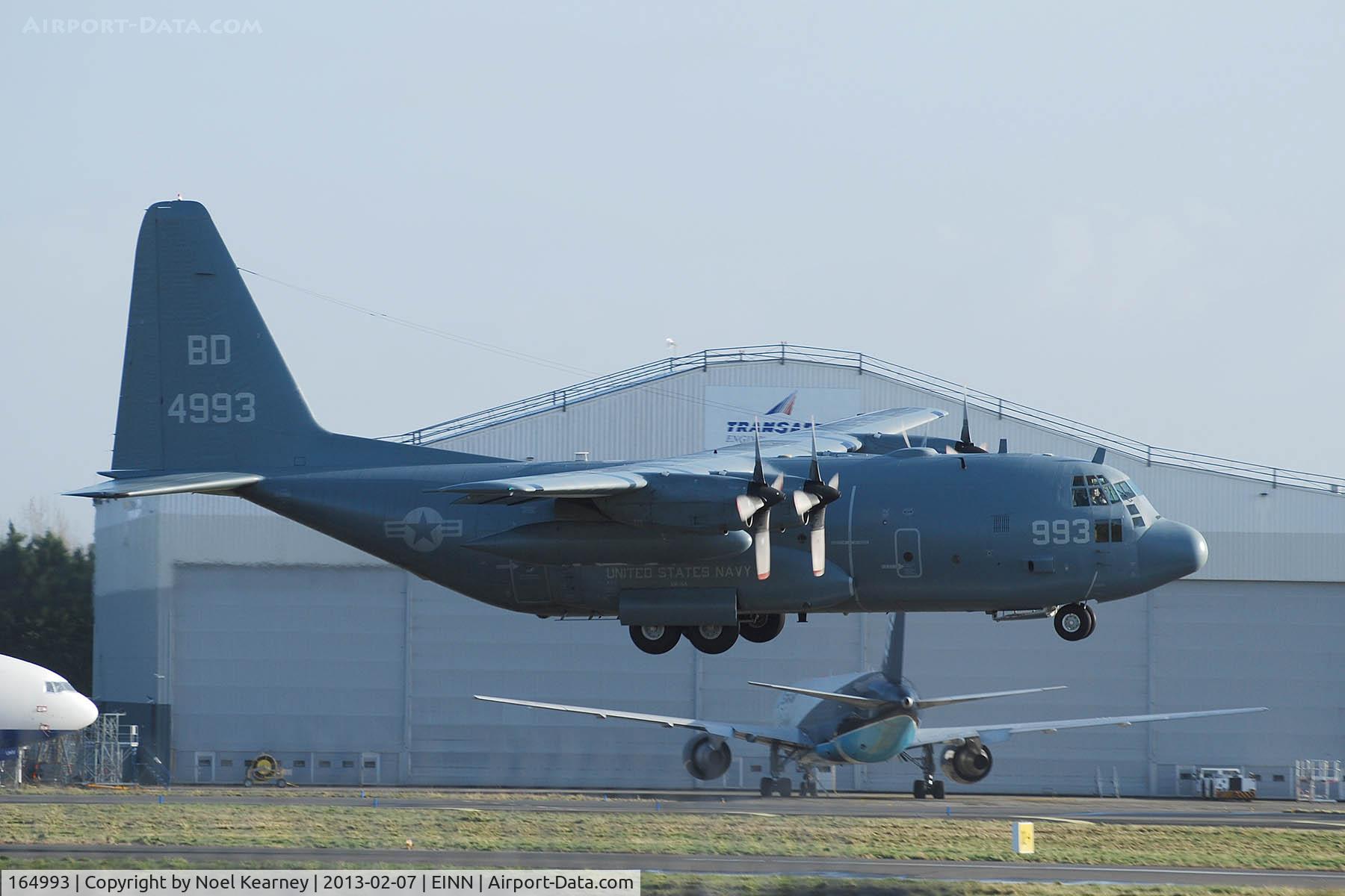 164993, 1992 Lockheed KC-130T Hercules C/N 382-5298, Seen landing at Shannon.