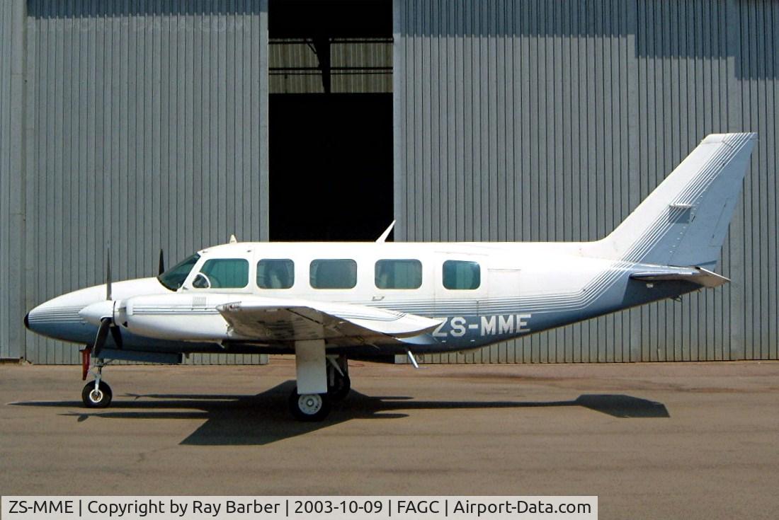 ZS-MME, Piper PA-31-350 Navajo Chieftain C/N 318152166, Piper PA-31-350 Navajo Chieftain [31-8152166] Grand Central~ZS 09/10/2003