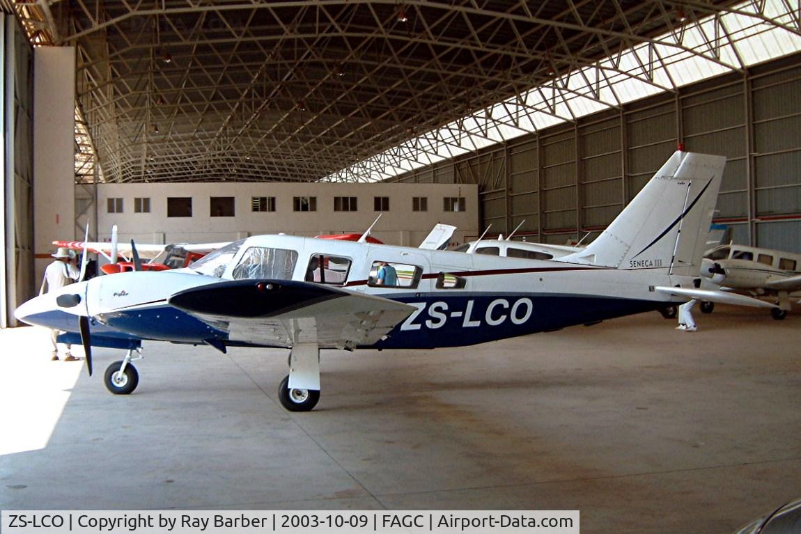 ZS-LCO, Piper PA-34-220T Seneca III C/N 34-8233046, Piper PA-34-220T Seneca III [34-8233046] Grand Central~ZS 09/10/2003