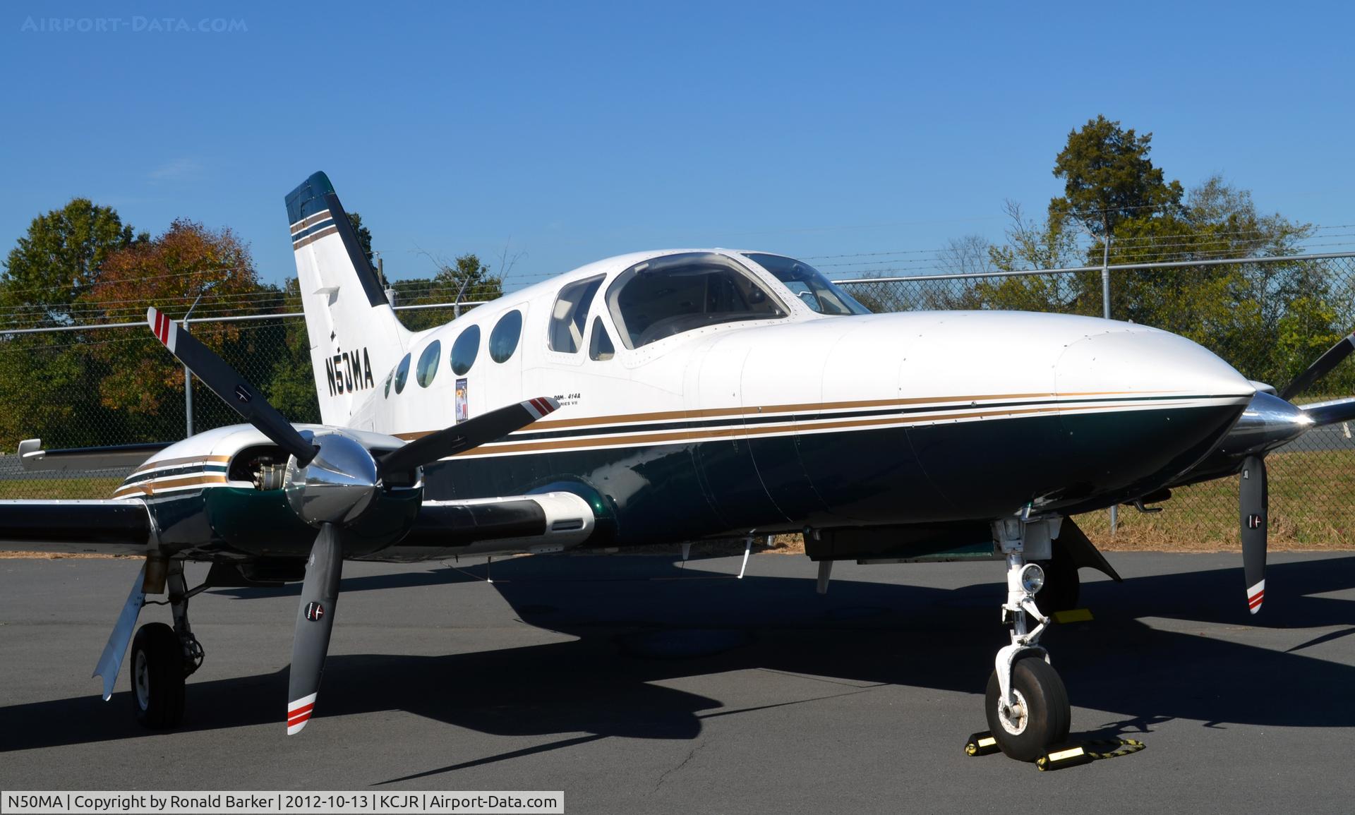 N50MA, 1979 Cessna 414A Chancellor C/N 414A0434, Culpeper Air Fest 2012