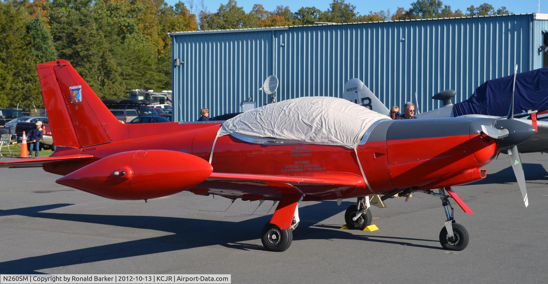 N260SM, 1970 SIAI-Marchetti F-260 C/N 2-40, Culpeper Air Fest 2012