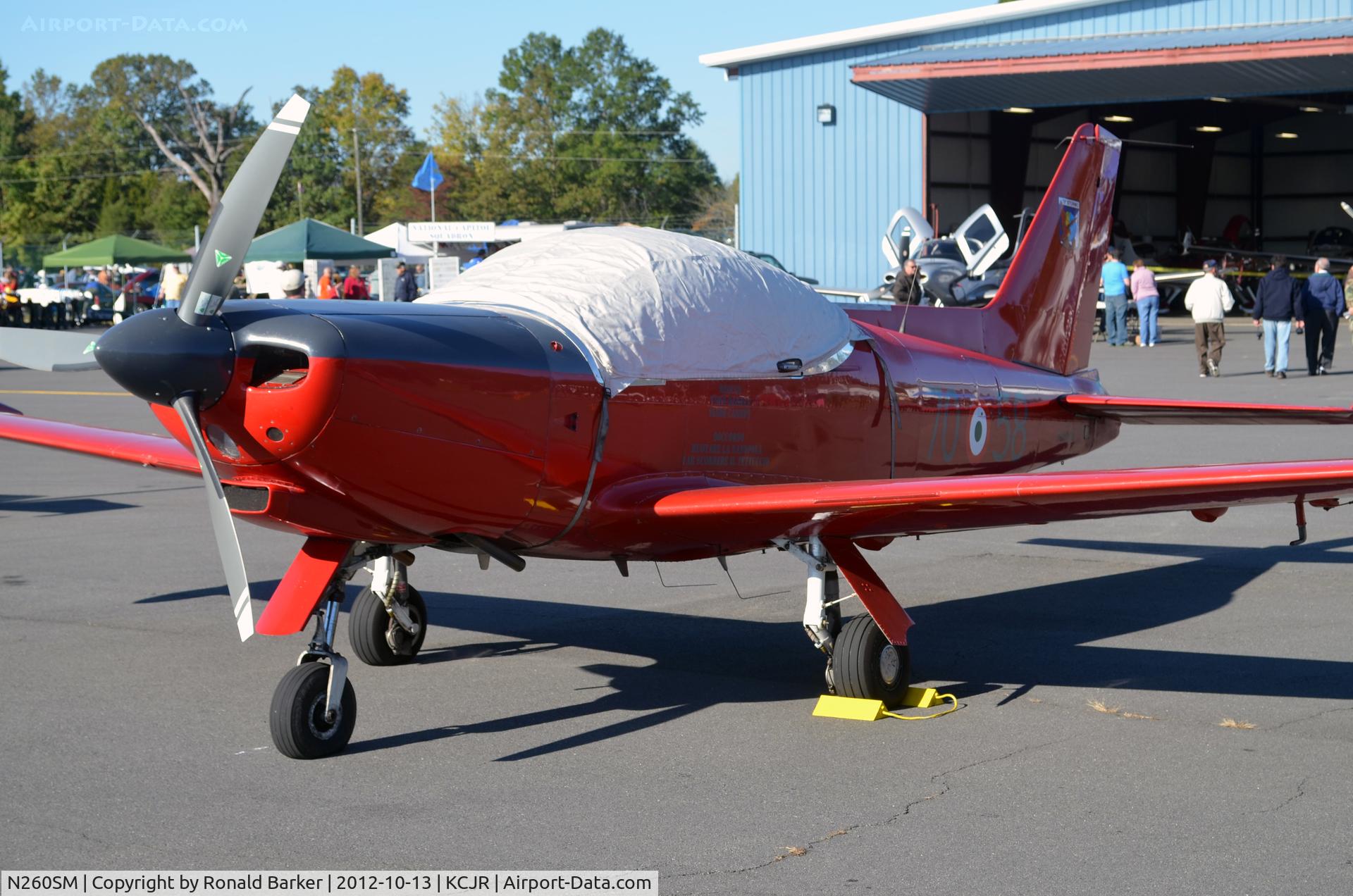 N260SM, 1970 SIAI-Marchetti F-260 C/N 2-40, Culpeper Air Fest 2012