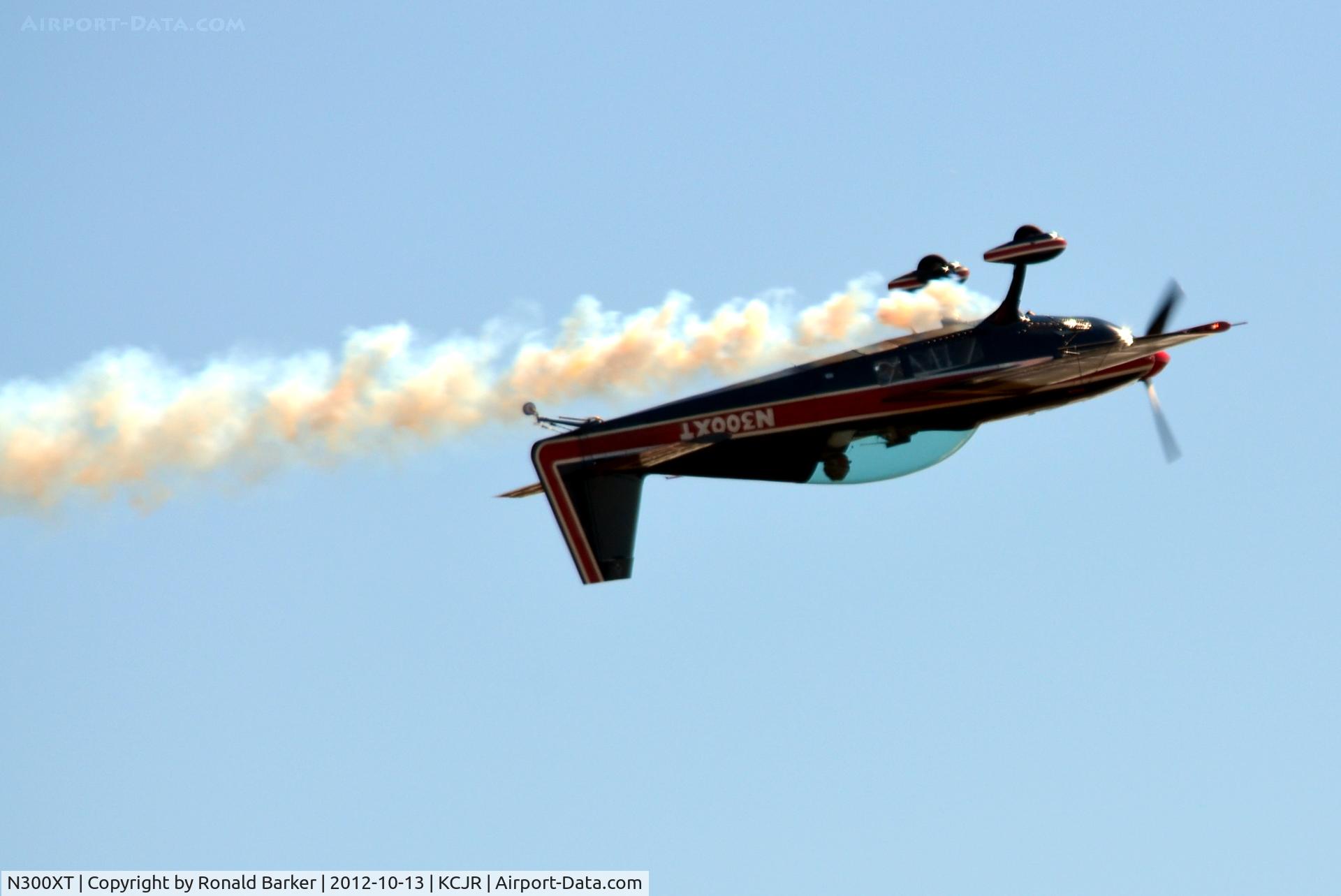N300XT, 1991 Extra EA-300 C/N 023, Air Show - inverted flyby -Culpeper Air Fest 2012