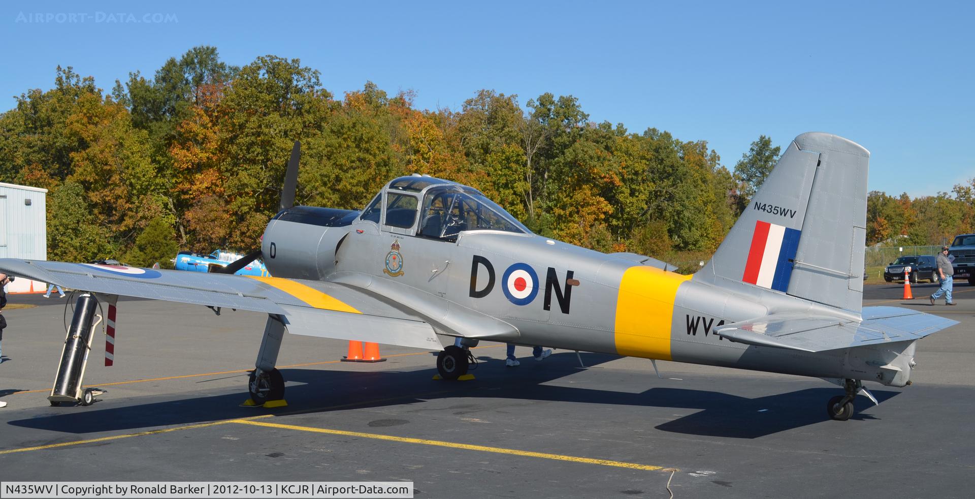 N435WV, 1956 Percival P-56 Provost T1 C/N PAC/F/423, Culpeper Air Fest 2012