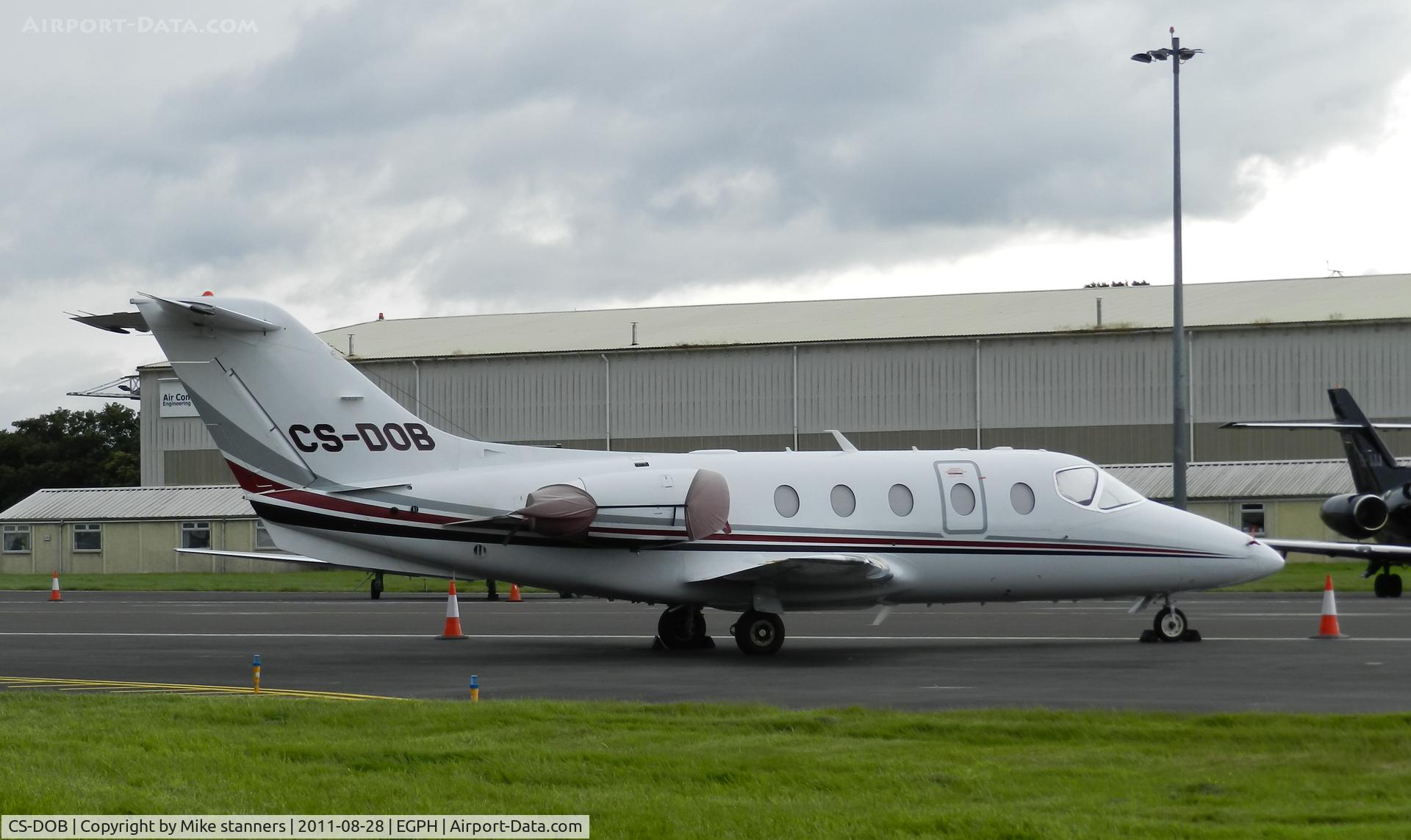 CS-DOB, 2008 Hawker Beechcraft 400A Beechjet Beechjet C/N RK-561, Netjets Hawker 400XP