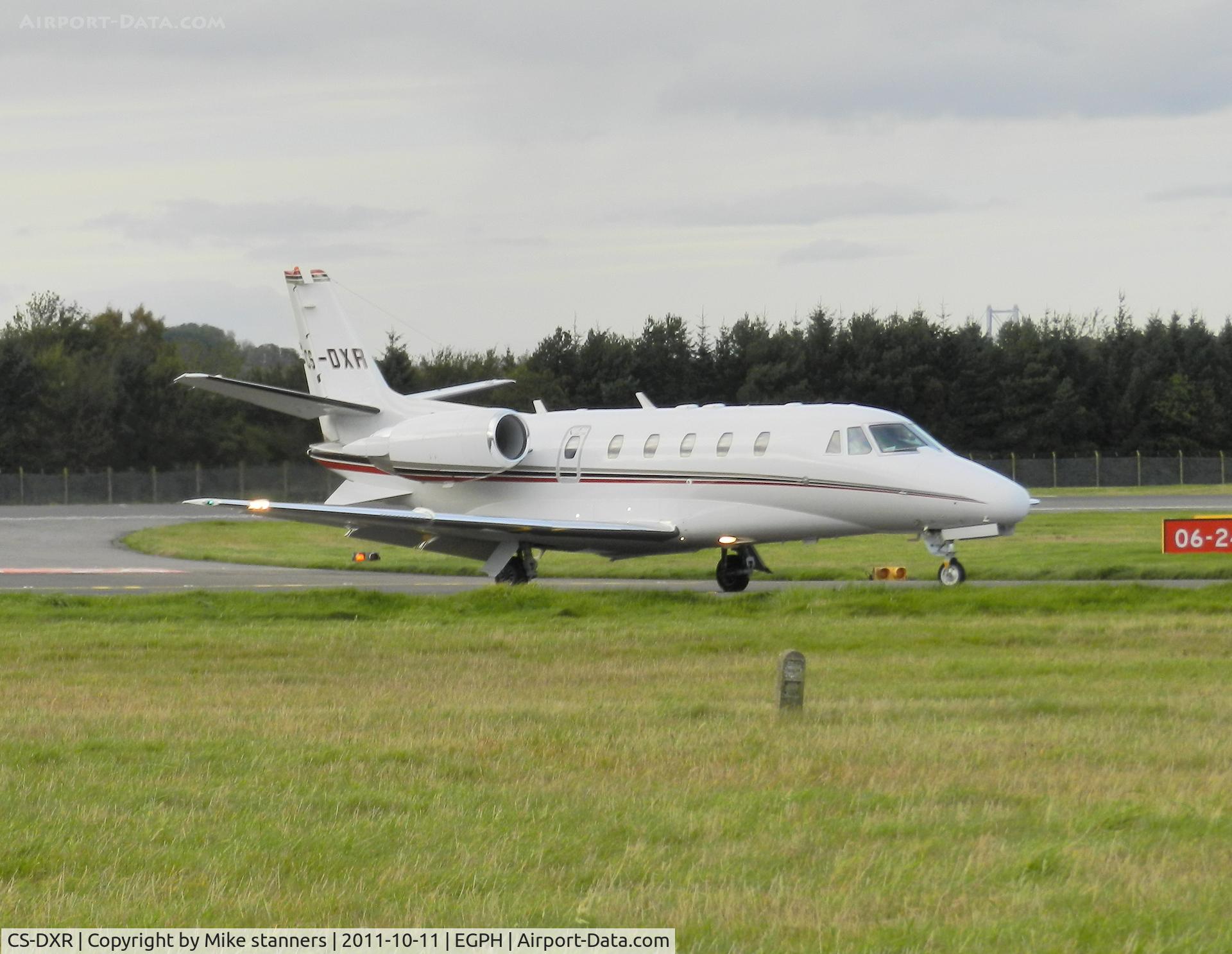 CS-DXR, 2007 Cessna 560 Citation Excel C/N 560-5748, Netjets Cessna 560XL citation XLS On taxiway bravo 1