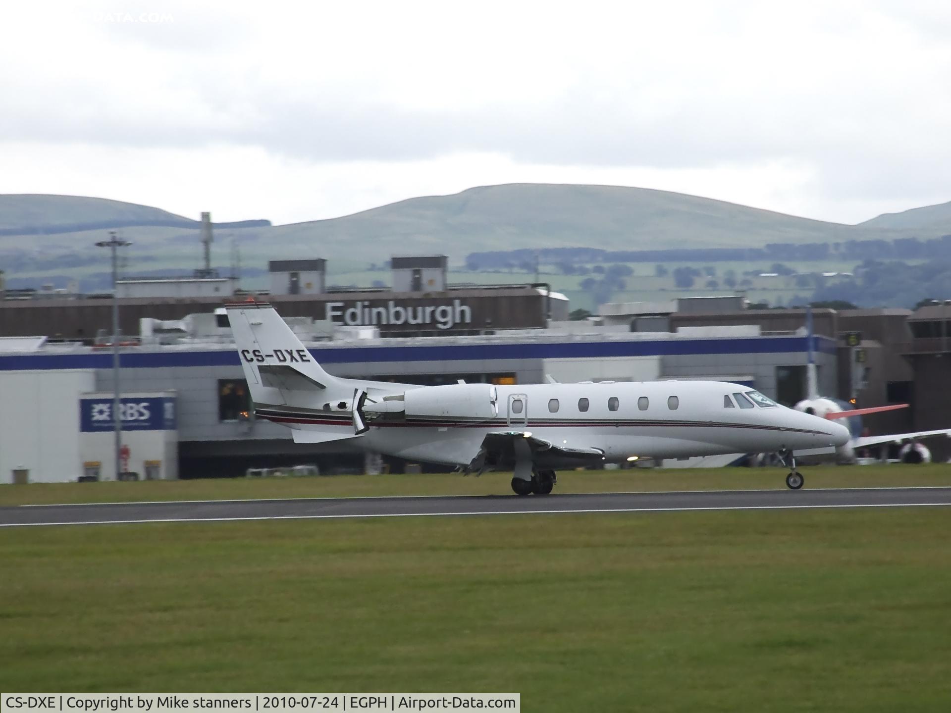 CS-DXE, 2005 Cessna 560 Citation Excel C/N 560-5578, Netjets Cessna 560XL citation XLS landing on runway 24