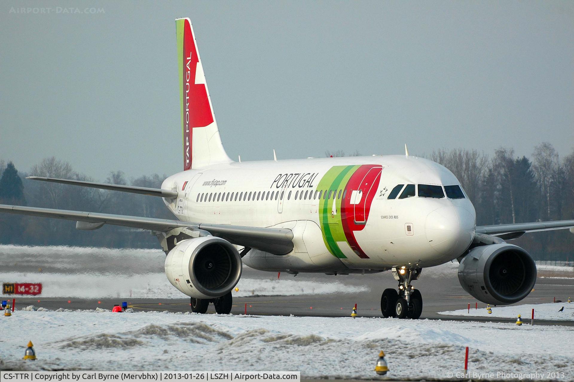 CS-TTR, 2002 Airbus A319-112 C/N 1756, Taken on a Buch Air apron tour.