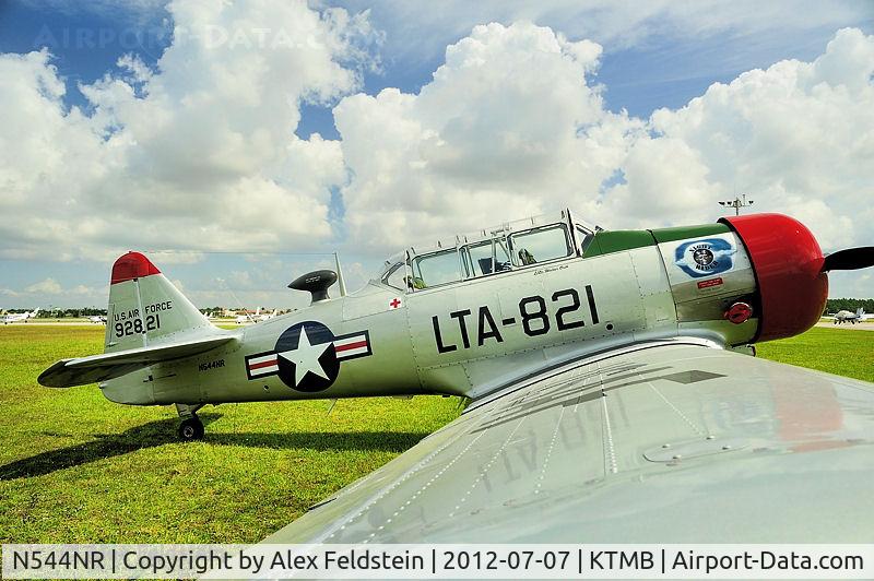 N544NR, North American SNJ-4 Texan C/N 88-12821, Tamiami