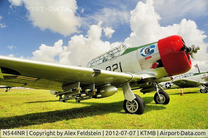 N544NR, North American SNJ-4 Texan C/N 88-12821, Tamiami