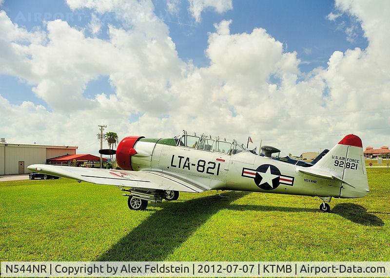 N544NR, North American SNJ-4 Texan C/N 88-12821, Tamiami