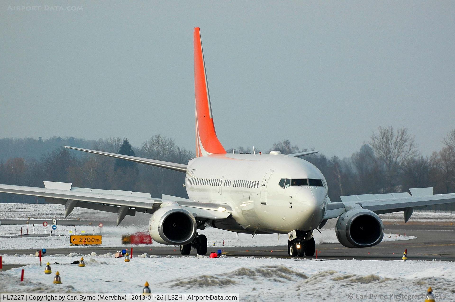 HL7227, 2006 Boeing 737-7HF C/N 35977, Taken on a Buch Air apron tour.