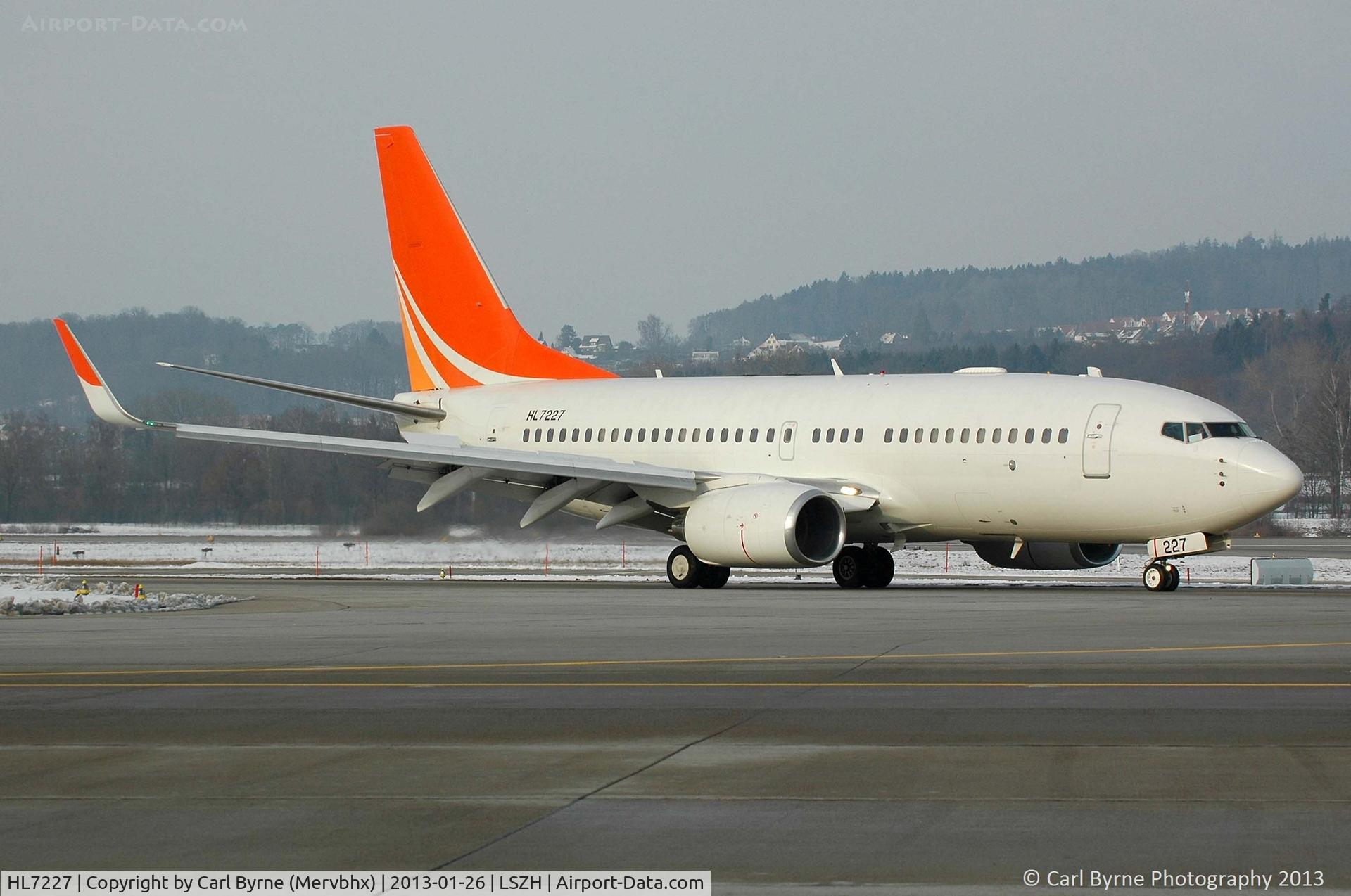 HL7227, 2006 Boeing 737-7HF C/N 35977, Taken on a Buch Air apron tour.