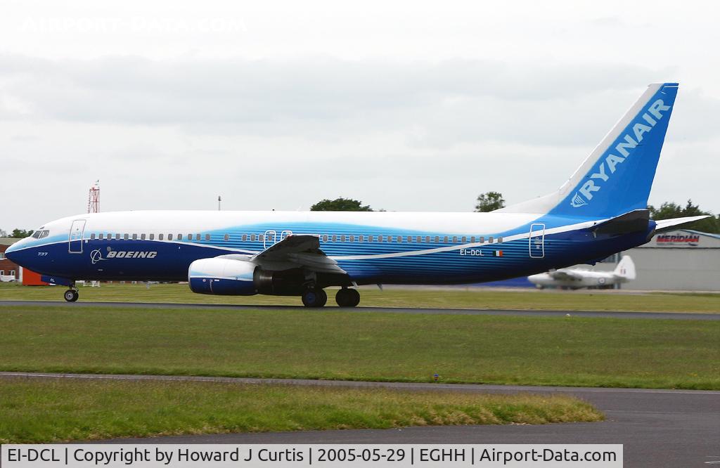 EI-DCL, 2004 Boeing 737-8AS C/N 33806, The Ryanair Dreamliner-schemed 737, before the addition of winglets.