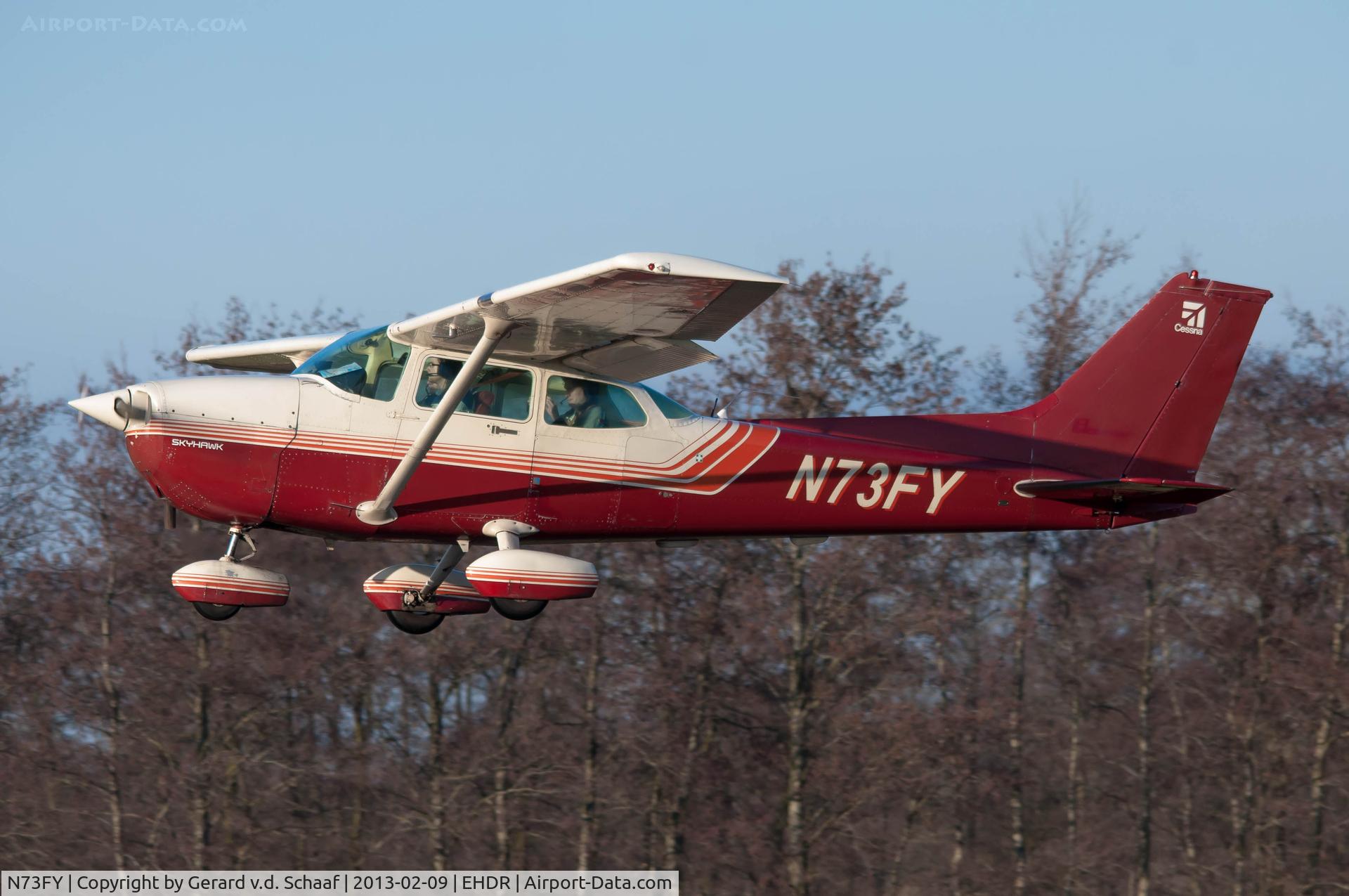 N73FY, 1986 Cessna 172P C/N 17276631, Taken at Drachten