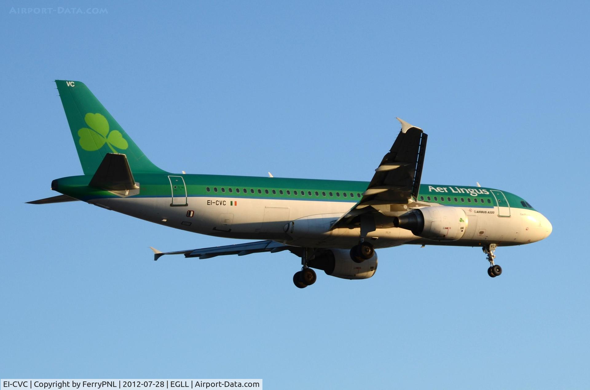 EI-CVC, 2001 Airbus A320-214 C/N 1443, EI A320