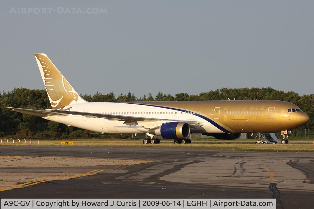 A9C-GV, 1993 Boeing 767-3P6/ER C/N 26235, Minus titles.