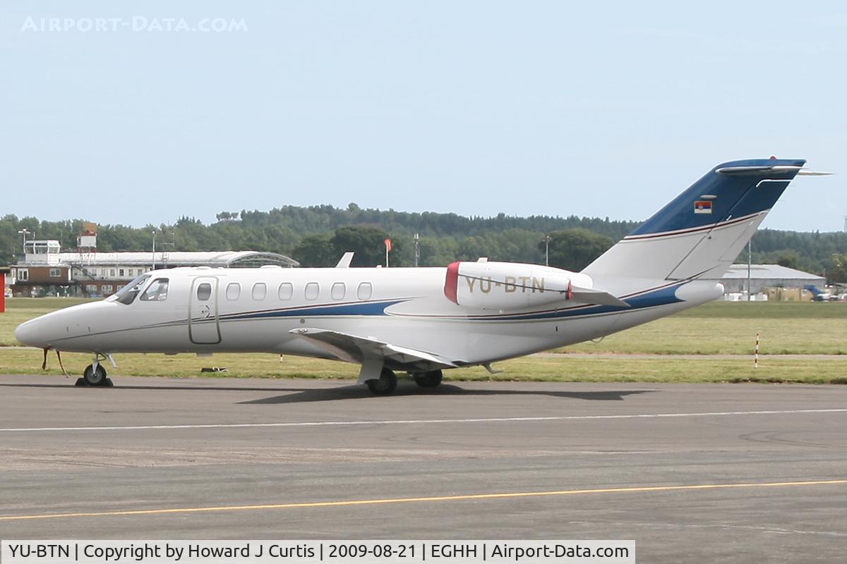YU-BTN, 2007 Cessna 525B CitationJet CJ3 C/N 525B-0193, Visiting CSE here.