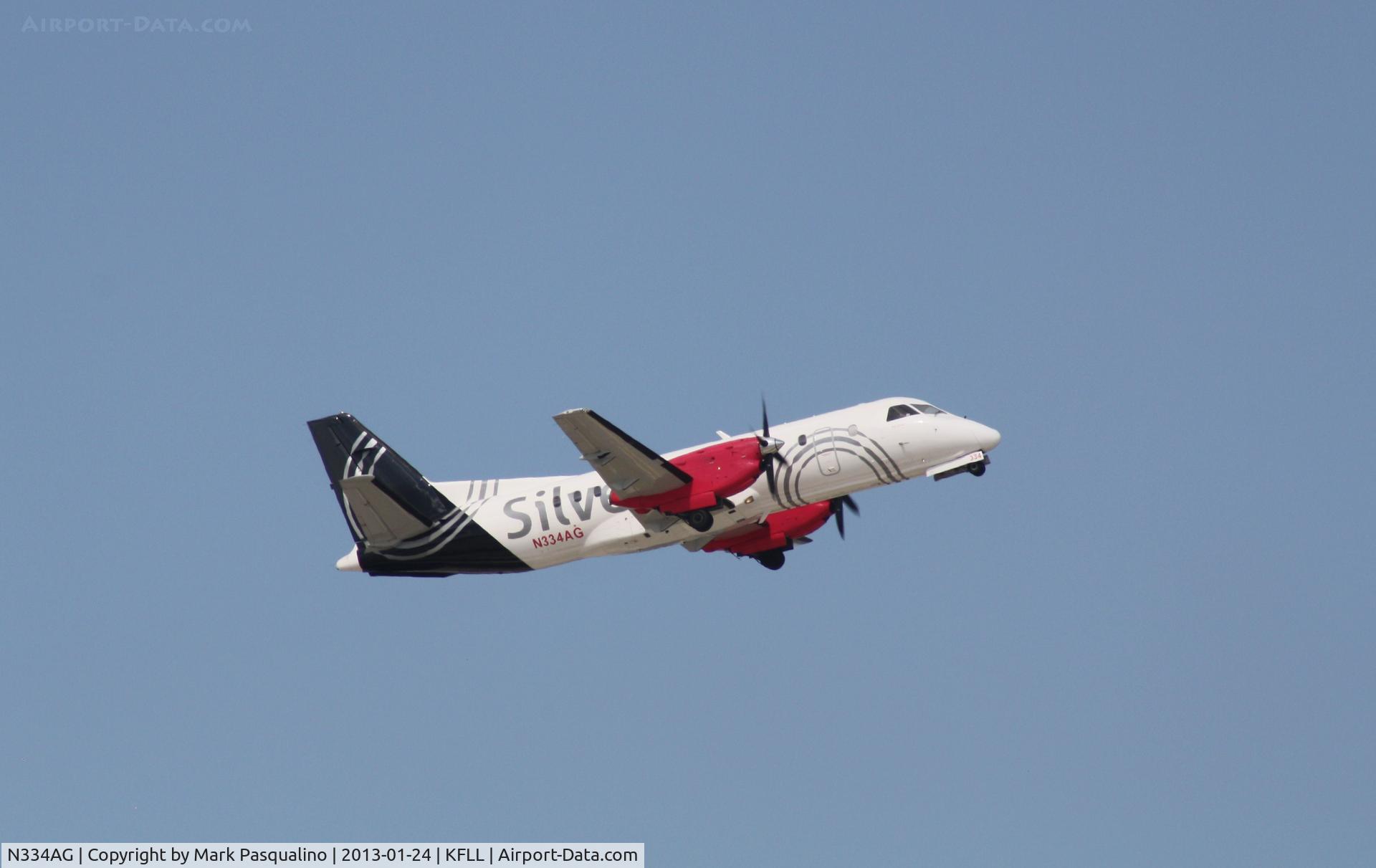 N334AG, 1998 Saab 340B C/N 340B-434, SAAB 340B