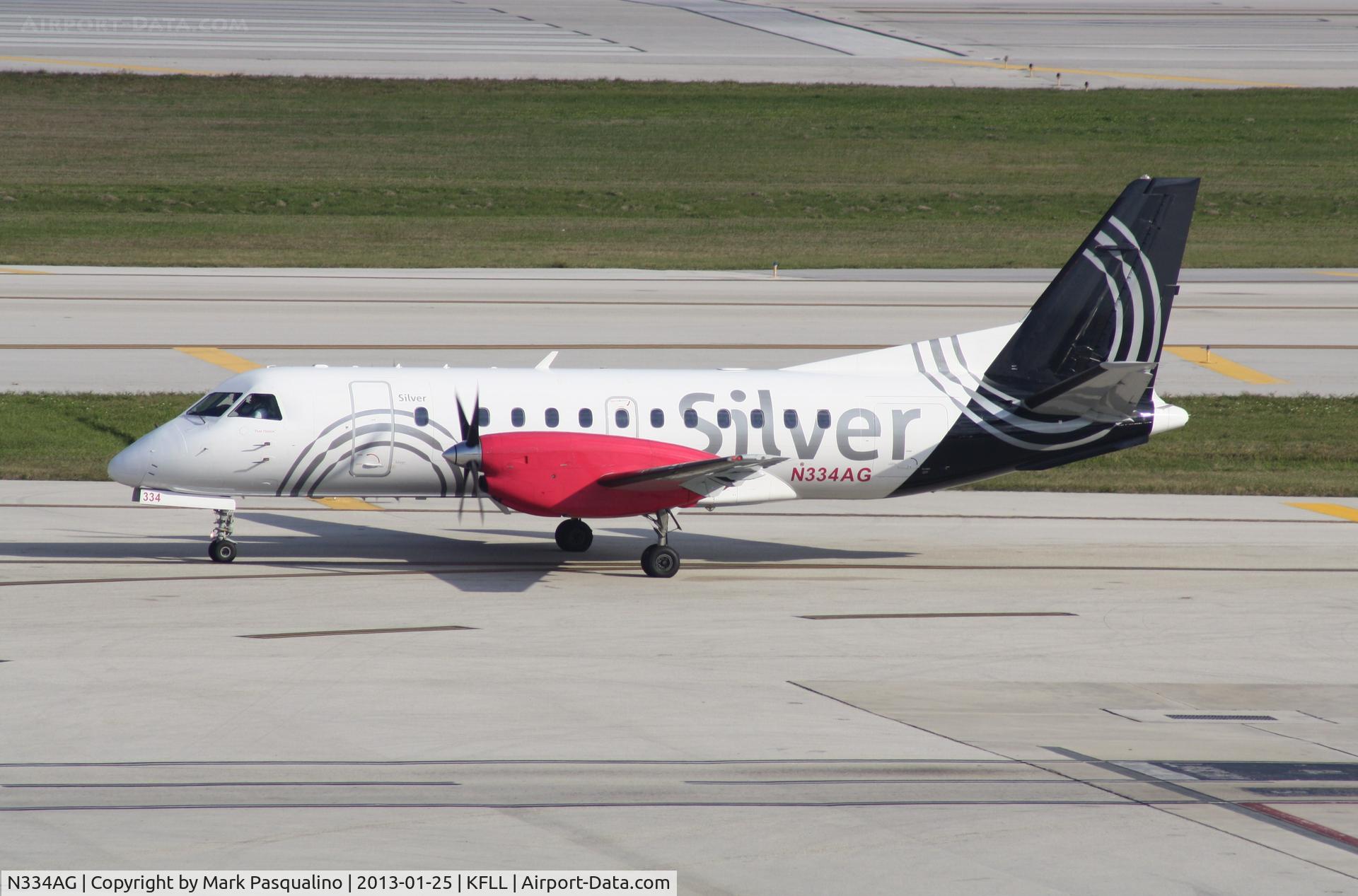 N334AG, 1998 Saab 340B C/N 340B-434, SAAB 340B