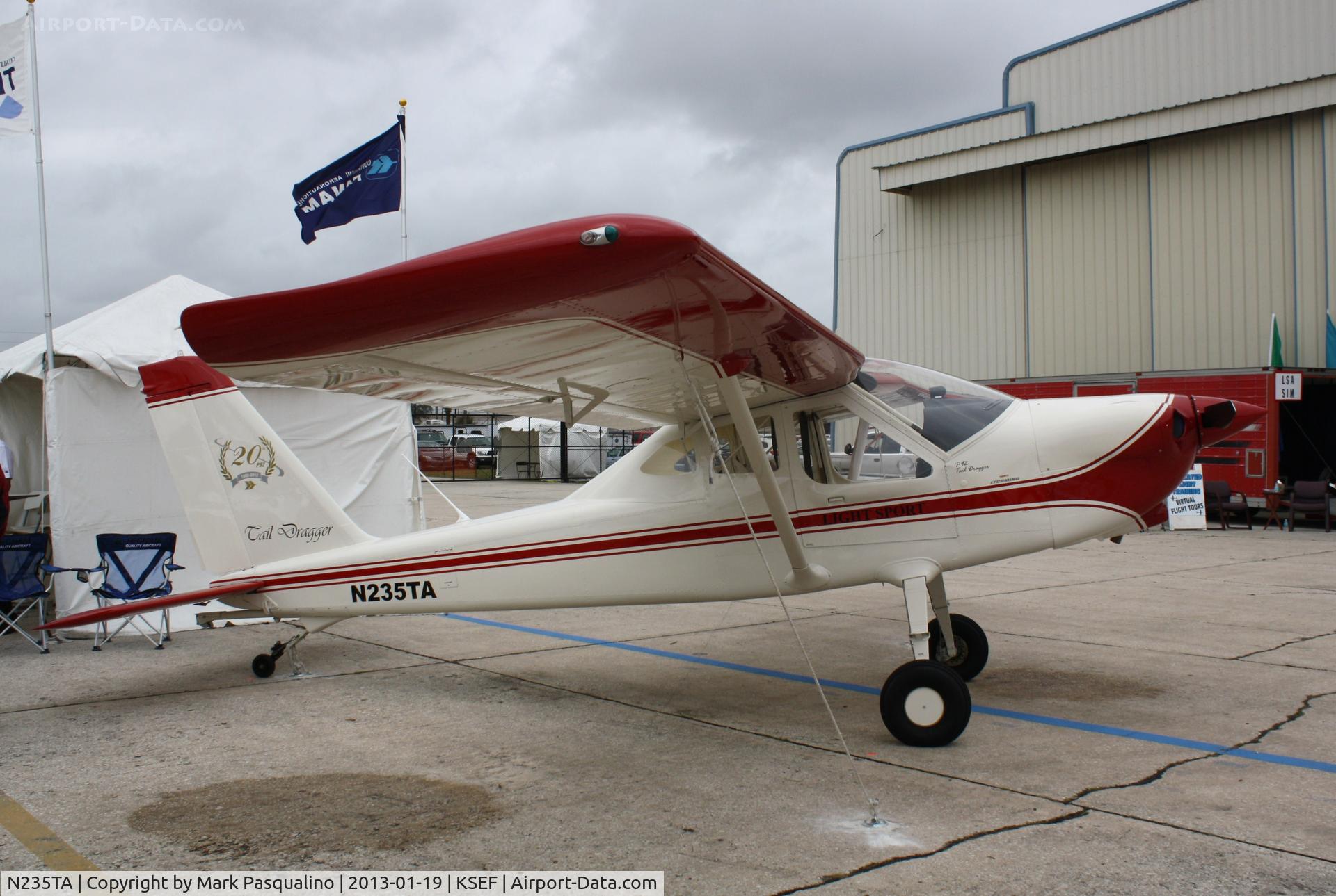 N235TA, 2012 Tecnam P-92TD C/N 1413, Tecna P92 TG