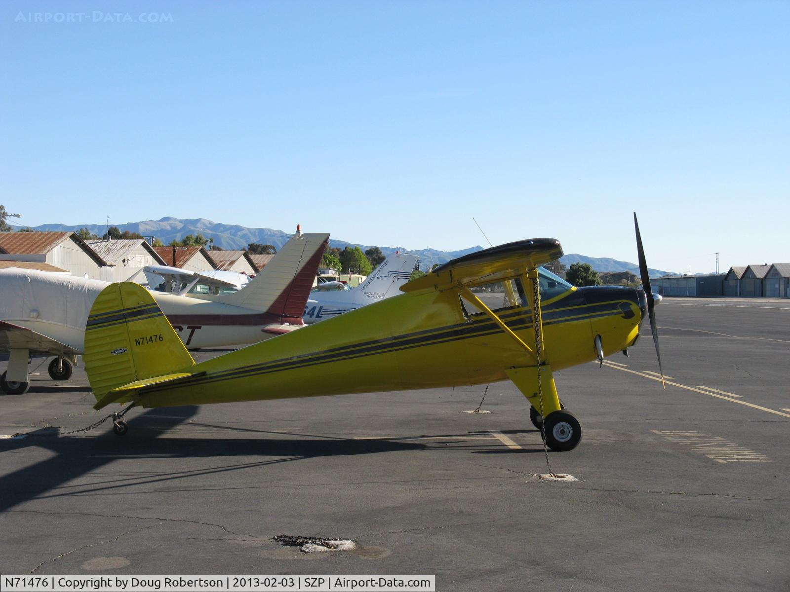 N71476, 1946 Luscombe 8A C/N 2903, 1946 Luscombe 8A, Continental C65 65 Hp